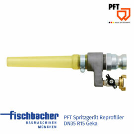 PFT Spritzgerät Reprofilier DN35 R15 Geka