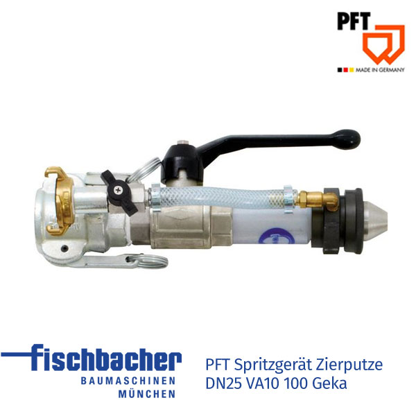 Fischbacher PFT Spritzgerät für Zierputze DN25 VA10 100 Geka 20195900