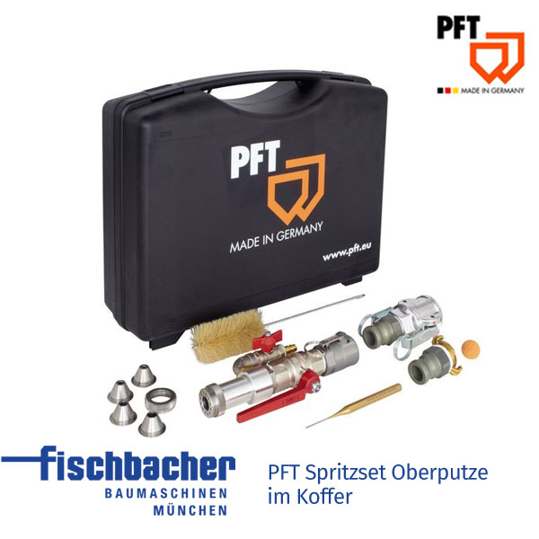 FischbacherPFT Spritzset Oberputze im Koffer 00232106