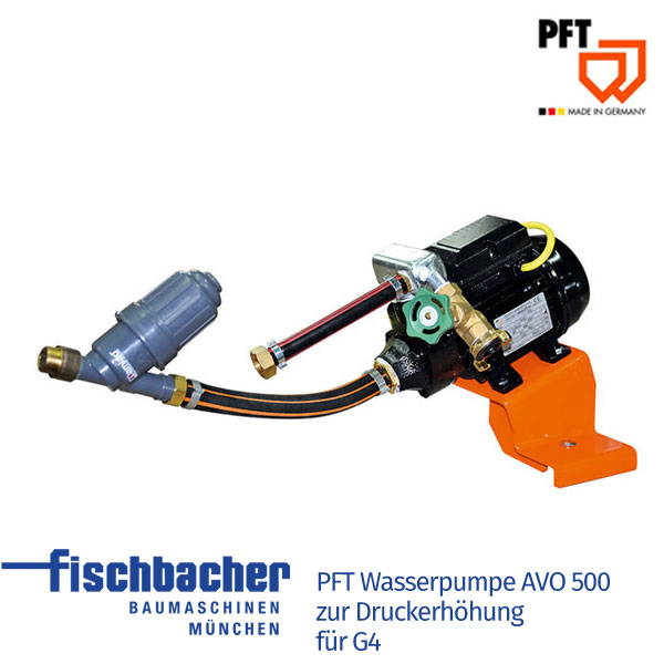 Fischbacher PFT Wasserpumpe Druckerhöhung AVO 500 G4 00257378