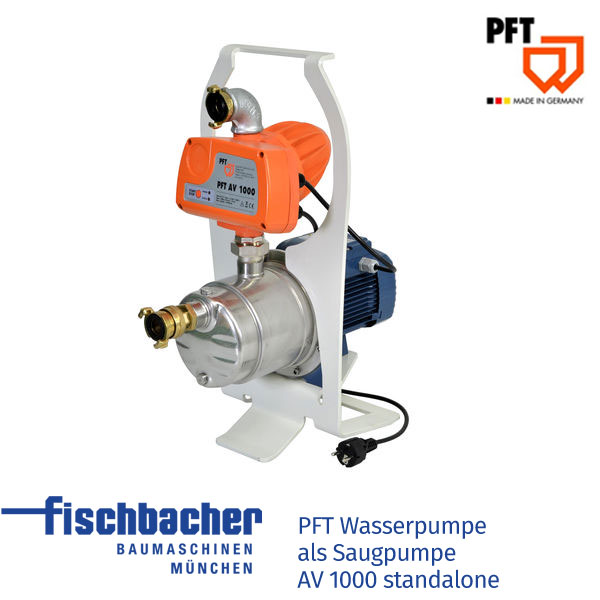 Fischbacher PFT Wasserpumpe Saugpumpe AV 1000 standalone 00493686