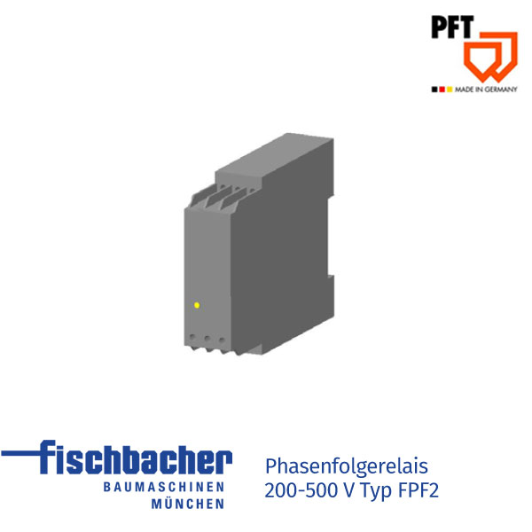 Fischbacher Phasenfolgerelais 200-500V Typ FPF2 20452751