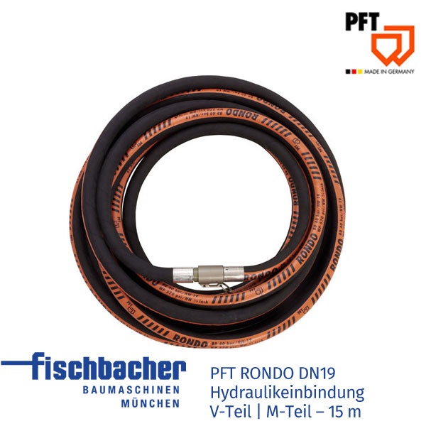 Fischbacher RONDO DN19 Hydraulikeinbindung V-Teil M-Teil 15m 00212009