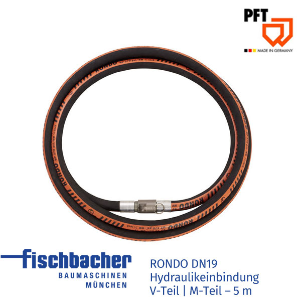 Fischbacher RONDO DN19 Hydraulikeinbindung V-Teil M-Teil 5m 00200405