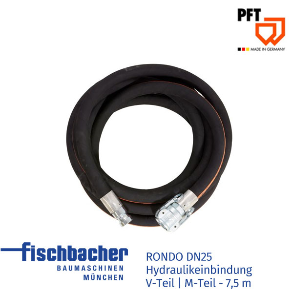 Fischbacher RONDO DN25 Hydraulikeinbindung 7,5m V-Teil M-Teil 00111799