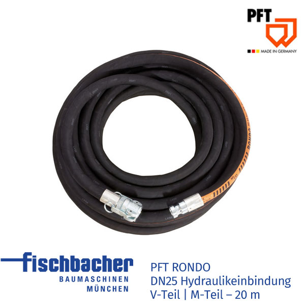 Fischbacher RONDO DN25 Hydraulikeinbindung V-Teil M-Teil 20m 00021102