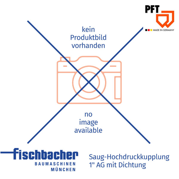 PFT Saug-Hochdruckkupplung 1″ AG mit Dichtung
