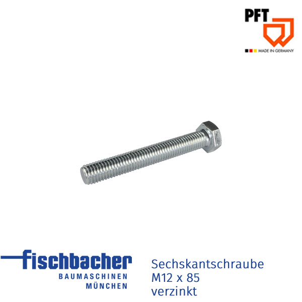 Fischbacher Sechskantschraube M12 x 85 verzinkt 20208890