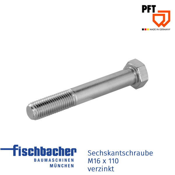 Fischbacher Sechskantschraube M16 x 110 verzinkt 20208100