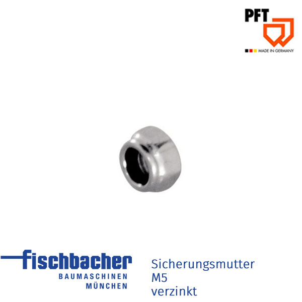 Fischbacher Sicherungsmutter M5 verzinkt 20206602