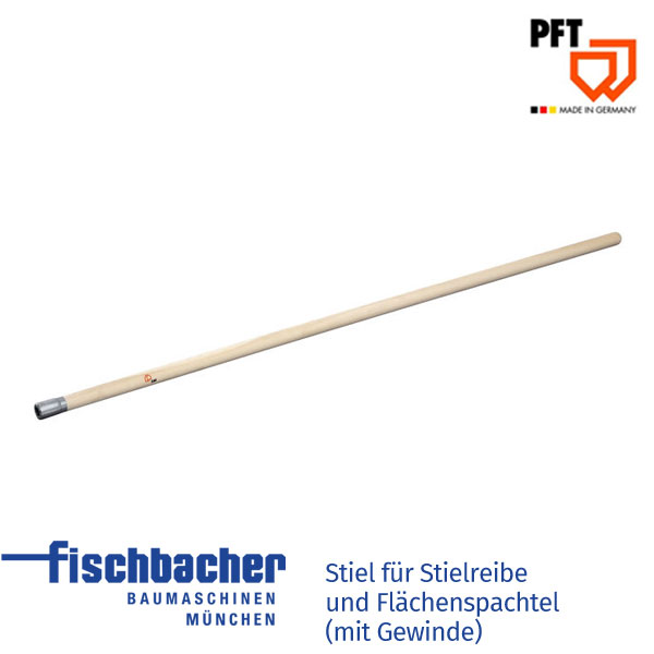 Fischbacher Stiel für Stielreibe und Flächenspachtel (mit Gewinde) 20223320