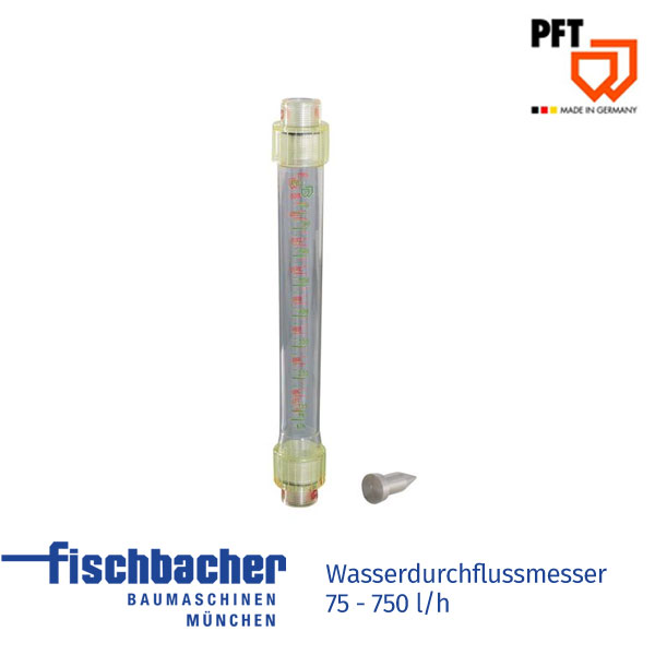 Fischbacher Wasserdurchflussmesser 75-750l/h 00073201