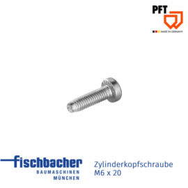 PFT Zylinderkopfschraube M6 x 20 ISO 14583