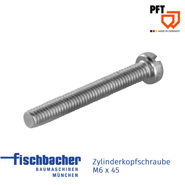 Fischbacher Zylinderkopfschraube M6 x 45 20206301
