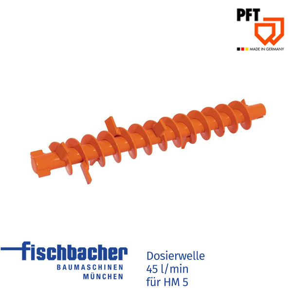Fischbacher PFT Dosierwelle 45 l/min für HM 5 20541701