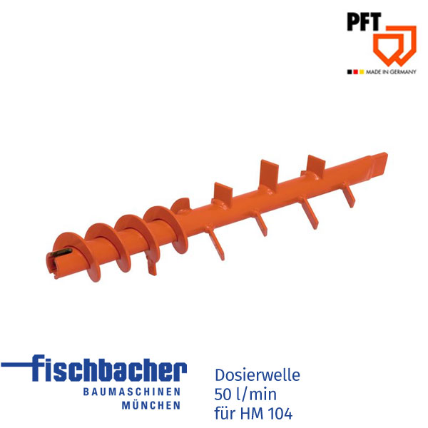 Fischbacher PFT Dosierwelle 50 l/min für HM 104 00040722