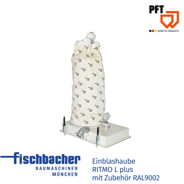 Fischbacher Einblashaube RITMO L plus mit Zubehör RAL9002 00640239