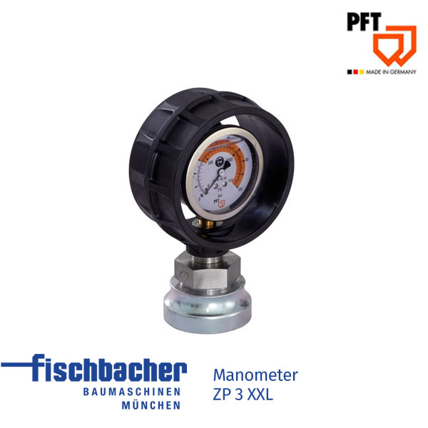 Fischbacher PFT Manometer ZP 3 XXL 00098525
