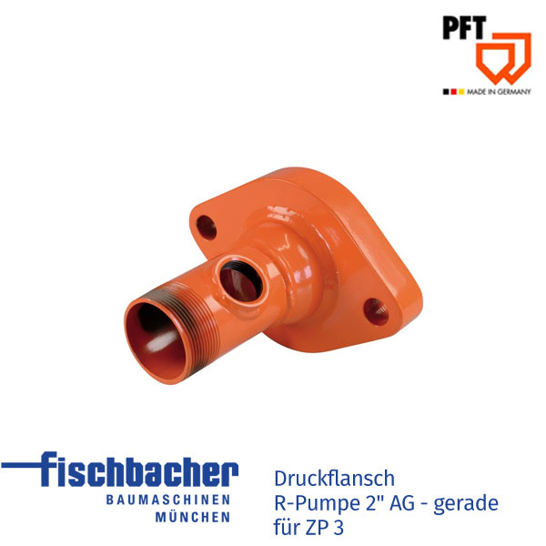 Fischbacher PFT Druckflansch R-Pumpe 2" AG - gerade für ZP 3 00045830