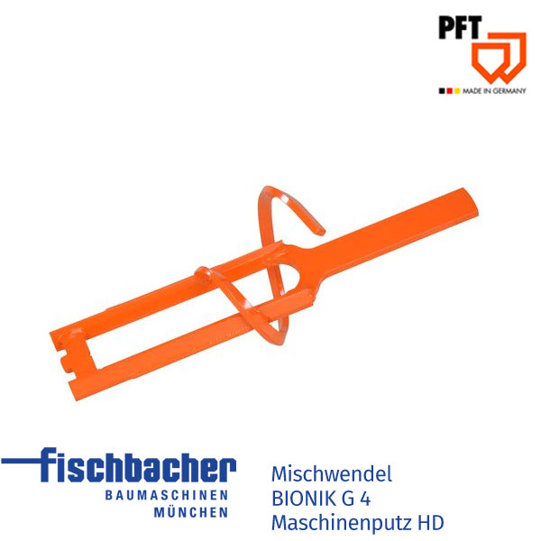 Fischbacher Mischwendel PFT BIONIK G 4 Maschinenputz HD 00531292