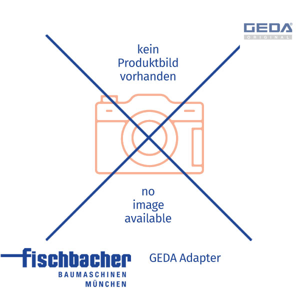 Fischbacher GEDA Adapter (zur Anpassung des Schwenkarmes an Gerüstständer ohne überstehende Zapfen) - GED 01409
