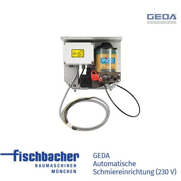 Fischbacher GEDA Automatische Schmiereinrichtung - 230V - GED 26100