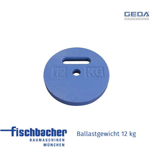 Fischbacher GEDA Ballastgewicht 12kg - GED 01912