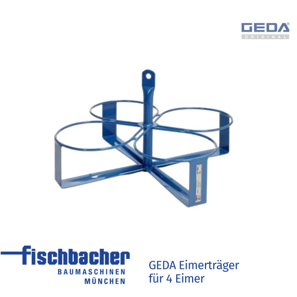 Fischbacher GEDA Eimerträger für 4 Eimer passend für rund / oval - GED 01811