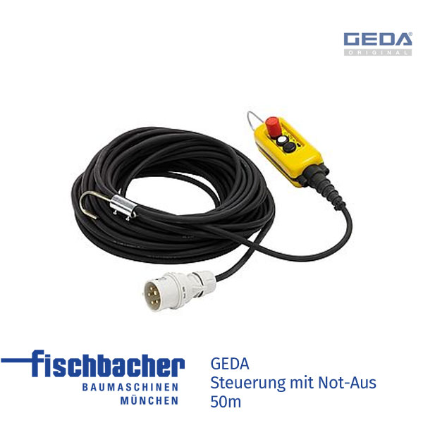 Fischbacher GEDA Steuerung mit Not-Aus 50m - GED 01536