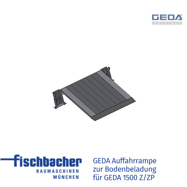 Fischbacher GEDA Auffahrrampe für GEDA 1500 Z/ZP - GED 02625