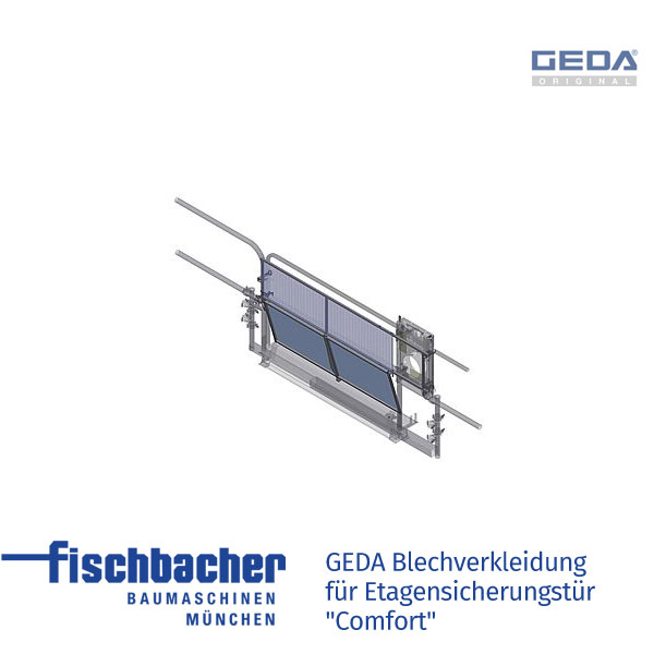Fischbacher GEDA Blechverkleidung für Etagensicherungstür "Comfort" - GED 68302