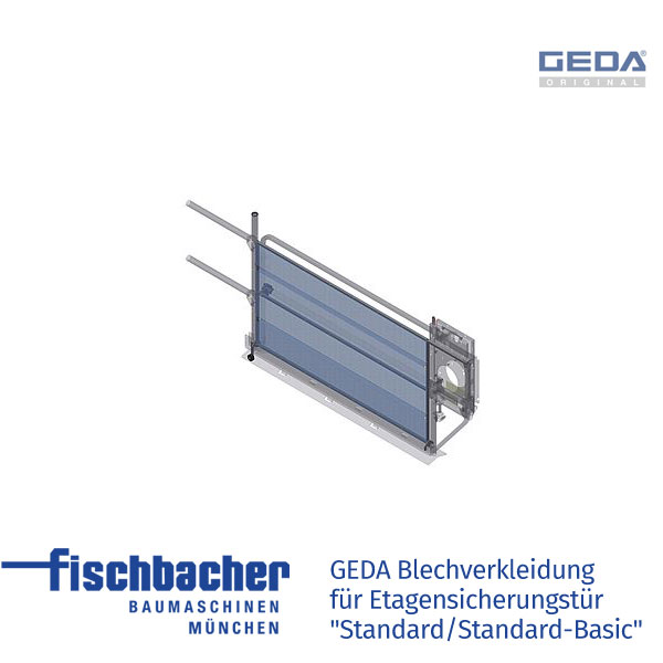 Fischbacher GEDA Blechverkleidung für Etagensicherungstür "Standard/Standard-Basic" - GED 68310