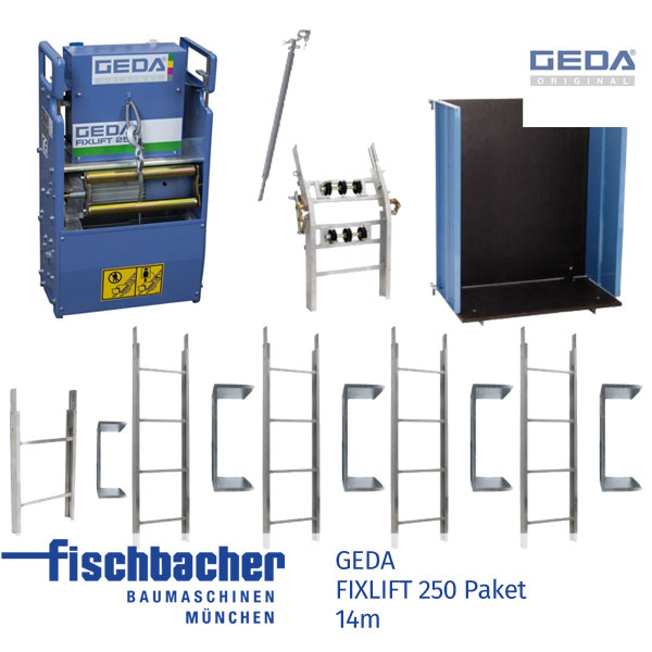 Fischbacher GEDA FIXLIFT 250 PAKET 14m - GED 02090