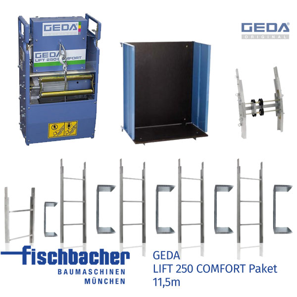 Fischbacher GEDA LIFT 250 COMFORT Paket - 11,5m - GED 02091