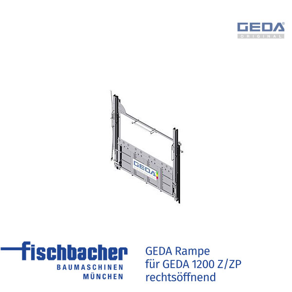 Fischbacher GEDA Rampe für GEDA 1200 Z/ZP, rechtsöffnend - GED K01677