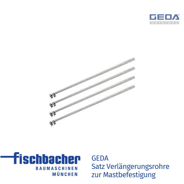 Fischbacher GEDA Satz Verlängerungsrohre zur Mastbefestigung - GED 01236