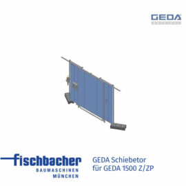 Schiebetor für GEDA 1500 Z/ZP