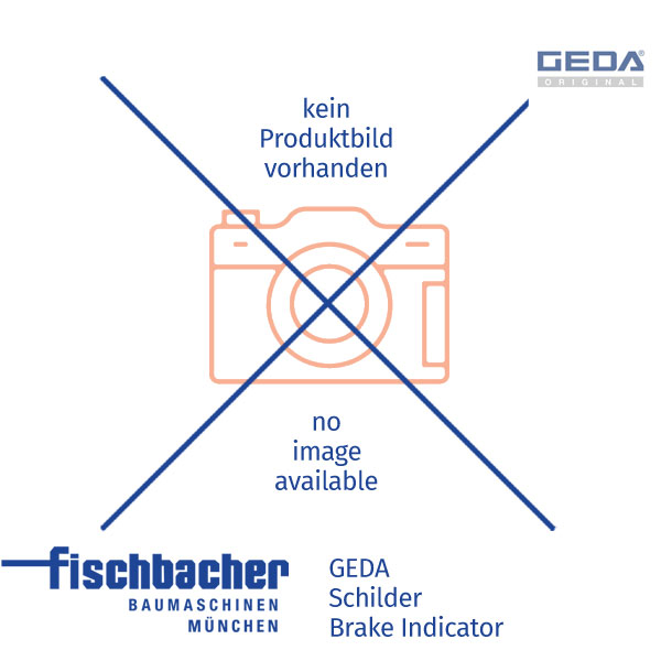 Fischbacher GEDA Schilder Brake Indicator - GED 13914