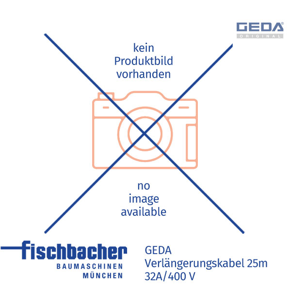 Fischbacher GEDA Verlängerungskabel 32A/400 V, 25m Länge - GED 01245