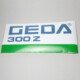 GEDA Schild -GEDA 300Z- - 28603 (Art.-Nr. GEDA 28603)
