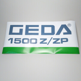 Geda schild -geda 1500 z/zp- – 28607