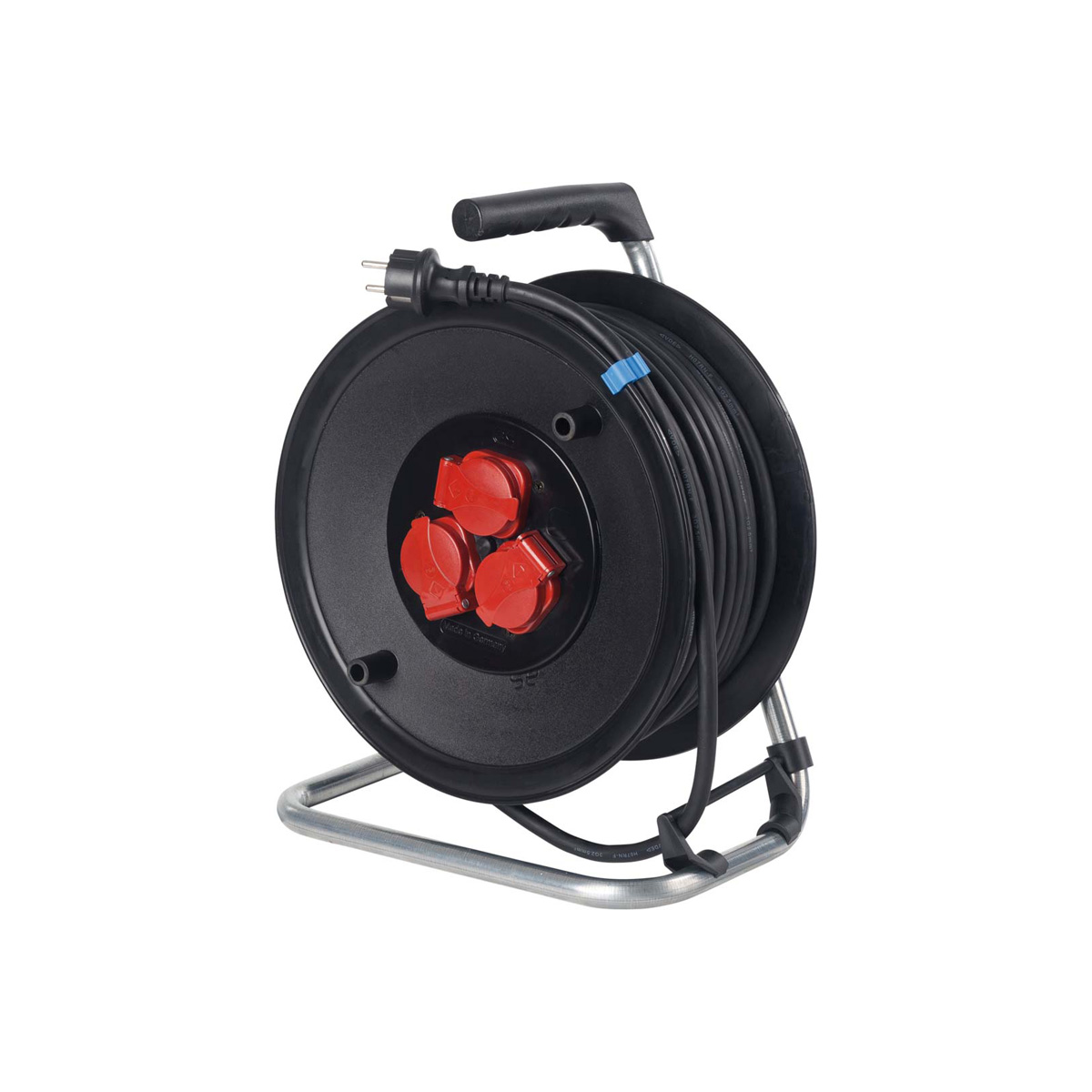 lag154685 Sicherheits-Kabeltrommel 230mm, 25m H05RR-F3G1,5 Fischbacher Sicherheits-Kabeltrommel 285mm