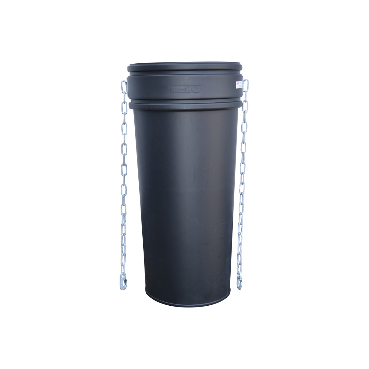 Schuttrutsche schwarz 1,1m