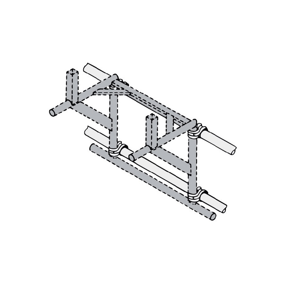 pim502609 Gerüstbefestigung für Trägergestell Fischbacher Gerüstbefestigung für Trägergestell 4031549112301