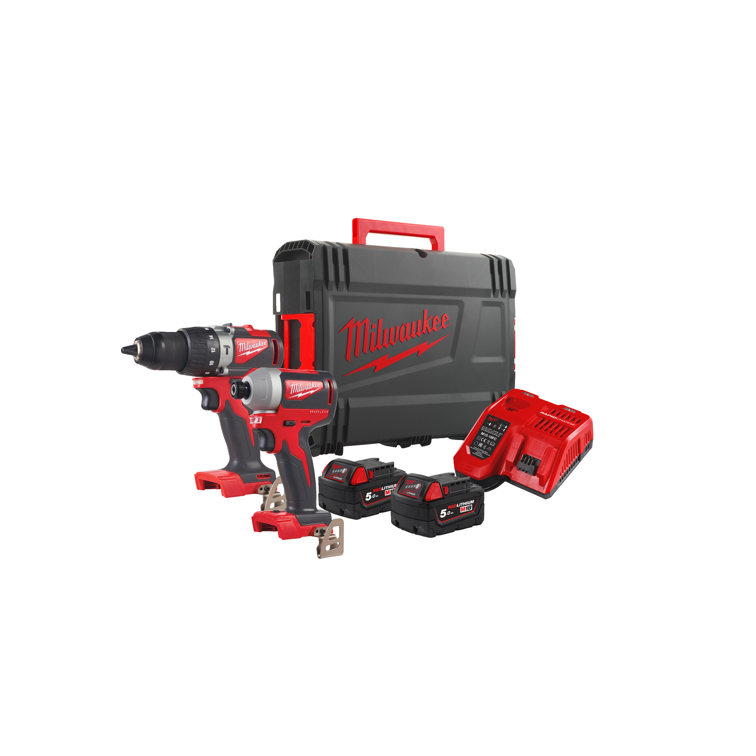 4933464522 Hero 1 Milwaukee M18BLPP2A2-502X SET POWERPACK Produktbild M18BLPP2A2-502X 4933464522
