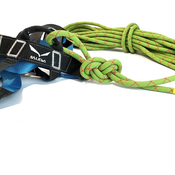 Salewa Via Ferrata Evo Klettergurt & Tendon Kletterseil Set – Bild 4