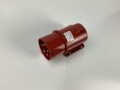 PFT CEE-Gerätestecker 5 x 32A 6h rot