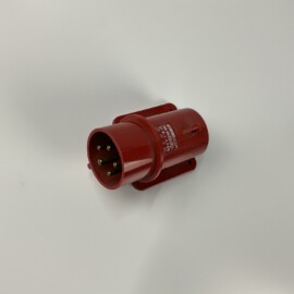 PFT CEE-Gerätestecker 5 x 16A 6h rot