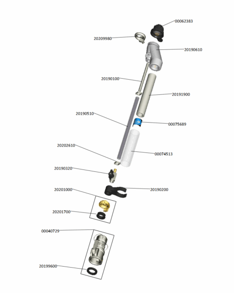 Feinputzgerät 25 S14 200 mm Artikelnummer 00136624