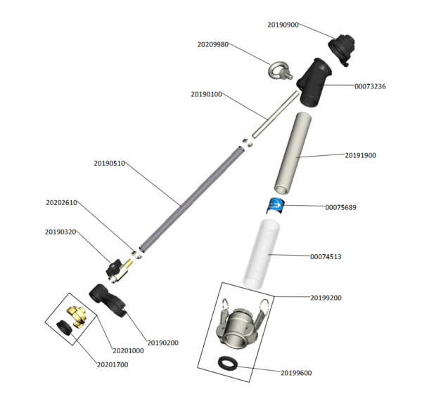 Feinputzgerät 25 F14 30° 200 mm smartline Artikelnummer 00211092